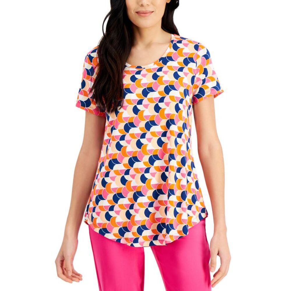 JM Collection Printed Top